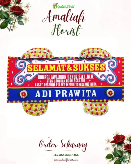 Papan Bunga Ucapan Selamat Kutukan